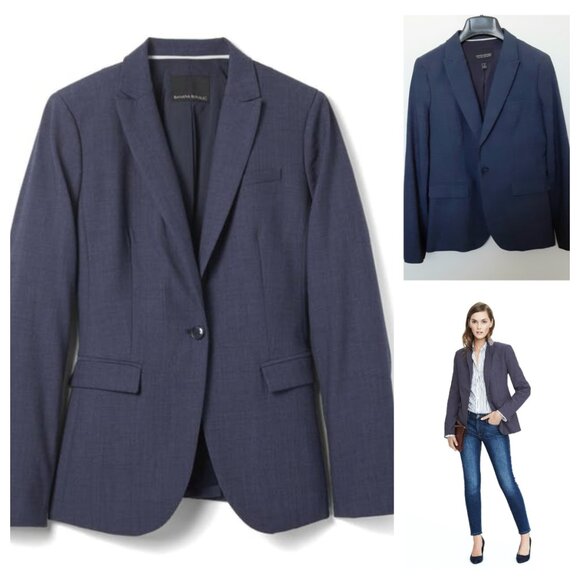 Lightweight Wool Blazer (Banana Republic) - Picture 1 of 9